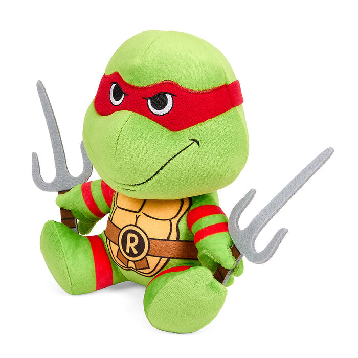 Teenage Mutant Ninja Turtles Raphael plush toy, 7.5-inch Phunny plush featuring detailed cartoon-style design and soft fabric.