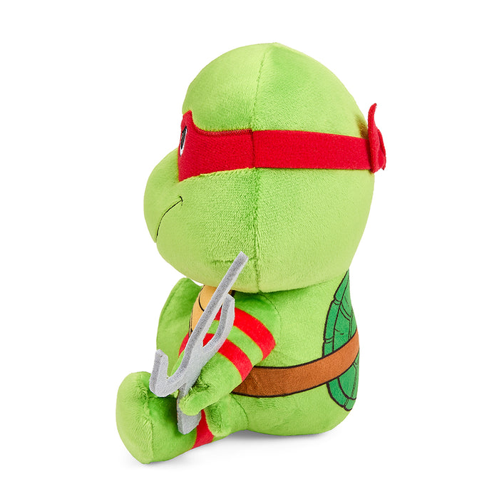 Teenage Mutant Ninja Turtles Raphael 7.5-inch Phunny plush toy featuring detailed cartoon character design.