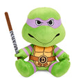 Teenage Mutant Ninja Turtles Donatello plush toy from Phunny, featuring Donatello's signature purple mask and detailed cartoon design.