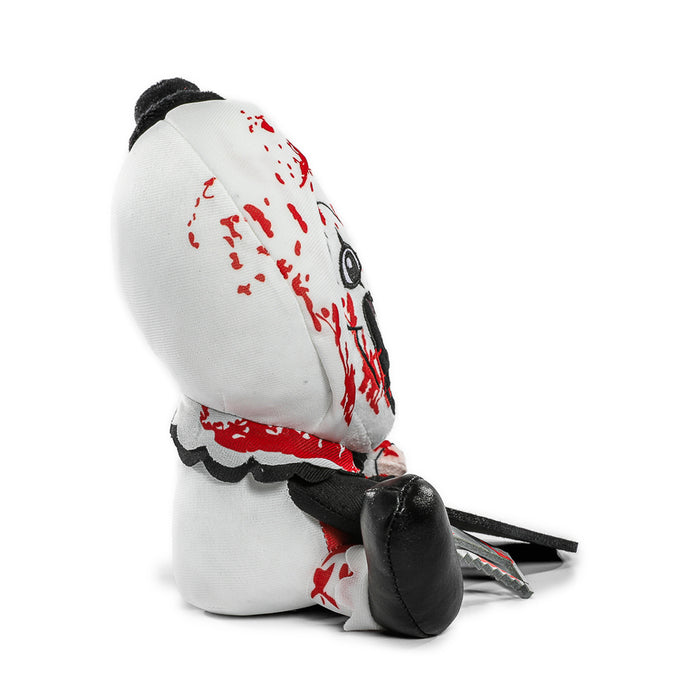 Terrifier Bloody Art the Clown Phunny plush toy, soft plush figure featuring detailed bloody clown design from the Terrifier brand.