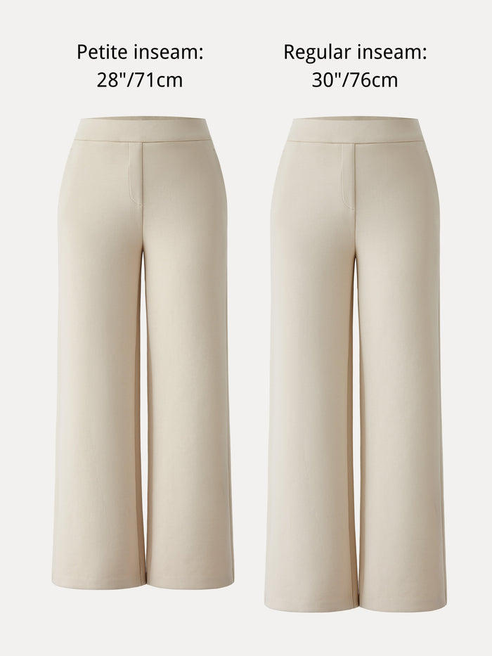 OGLmove Mid Rise Pull-on Straight Pant with Pockets
