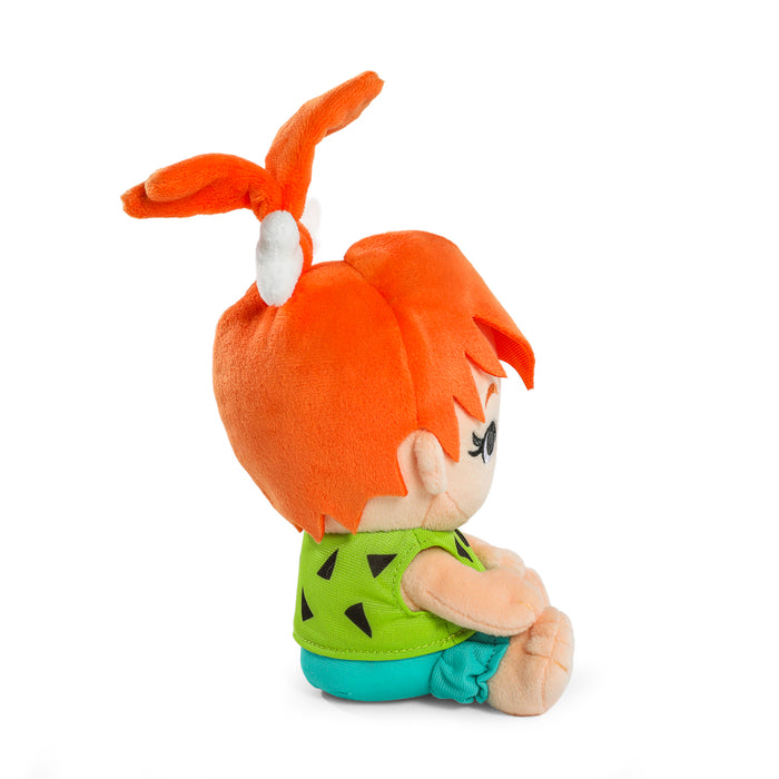 7.5-inch Pebbles Flintstones Phunny plush toy, soft and cuddly stuffed character from The Flintstones cartoon series.