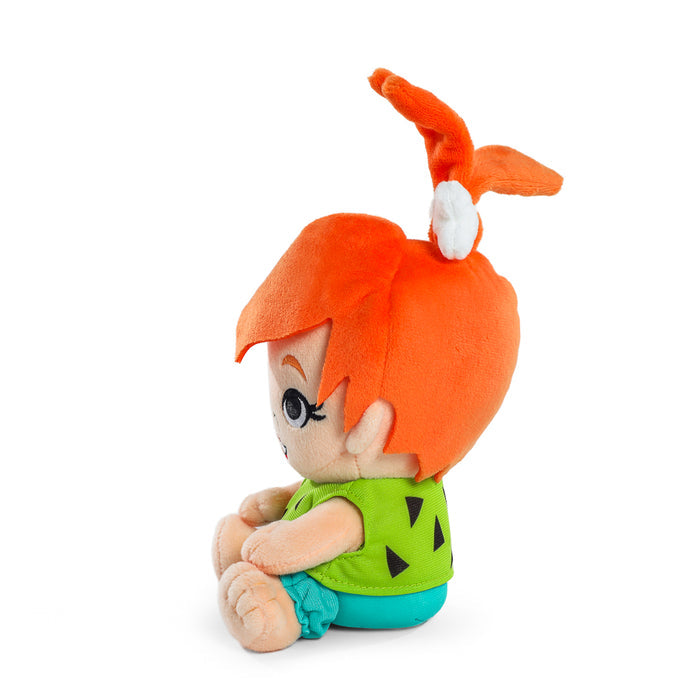 Soft Pebbles Flintstones plush toy from The Flintstones, 7.5-inch Phunny plush featuring Pebbles character.