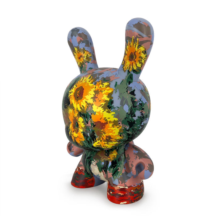 The Met 3-Inch Showpiece Dunny featuring Monet Bouquet of Sunflowers, a limited edition collectible art toy by The Met.