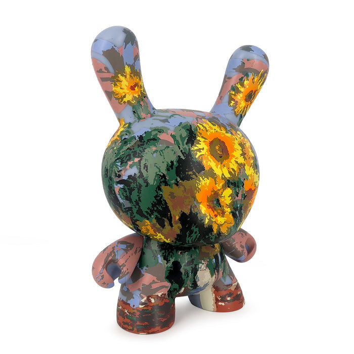 The Met 3-Inch Showpiece Dunny featuring Monet Bouquet of Sunflowers, a limited edition art collectible figure.