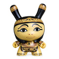 Limited edition 8-inch Dunny figure by The Met, Coffin of Itamun, showcasing detailed design and unique artistic features.
