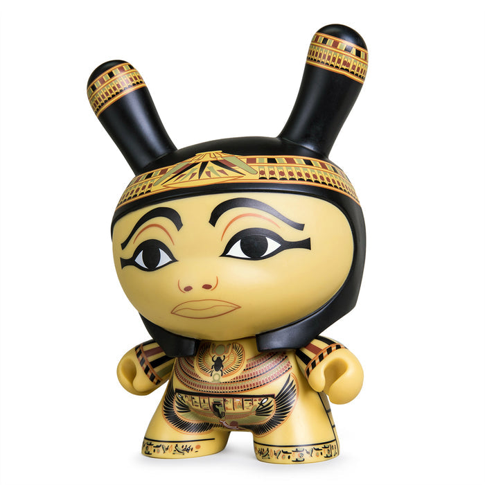 8-inch The Met Masterpiece Dunny figure titled Coffin of Itamun, limited edition of 500, showcasing intricate design and detailed artwork.