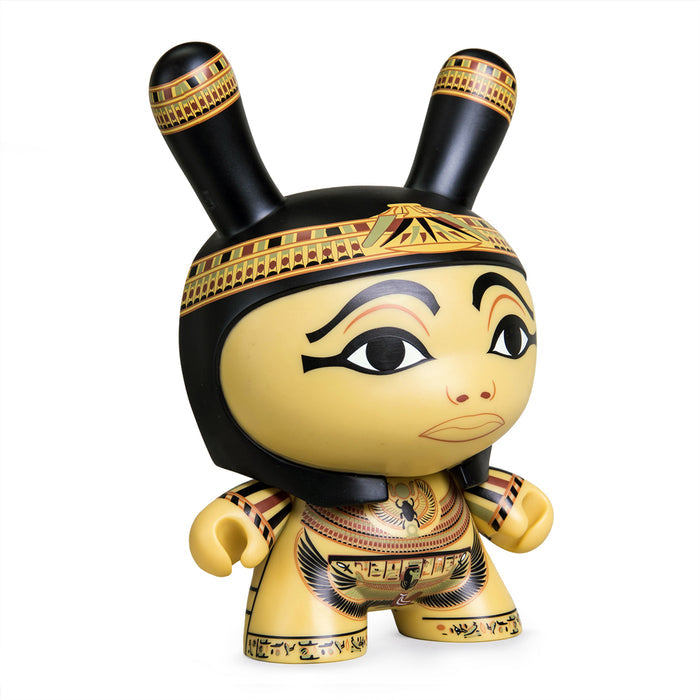 The Met 8-Inch Masterpiece Dunny Coffin of Itamun, limited edition collectible vinyl toy with intricate design and detailed artwork.