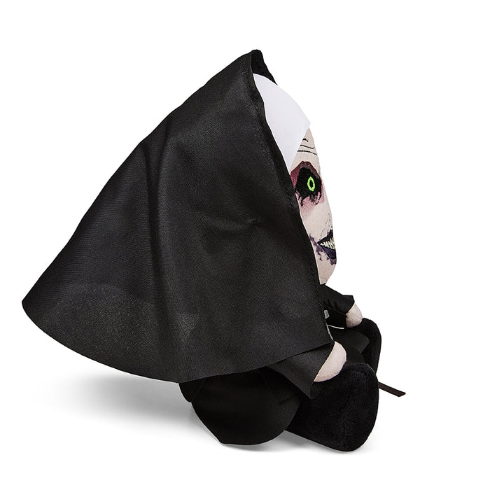 8-inch The Nun Phunny plush by Kidrobot featuring Valak with soft fabric, detailed embroidery, and a spooky nun costume.