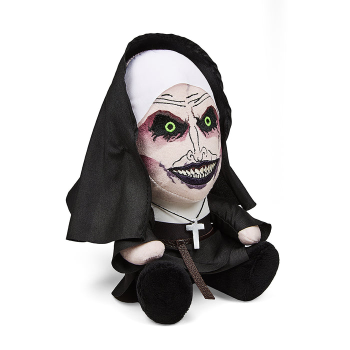 8-inch The Nun Valak Phunny plush by Kidrobot featuring a soft, detailed plush of the iconic horror character from The Nun movie.