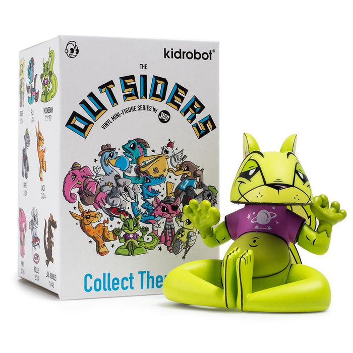 Joe Ledbetter The Outsiders 3-inch blind box mini figure in vinyl, featuring colorful and playful character design.