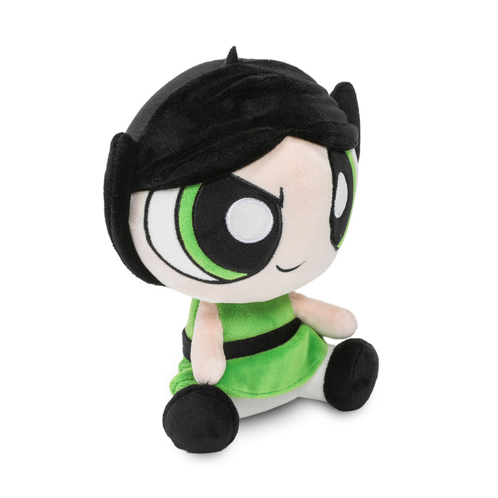 Powerpuff Girls Buttercup Phunny plush toy from a 3-pack bundle, soft and cuddly character plush from the animated series.