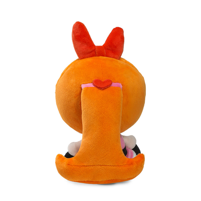 Three Powerpuff Girls Blossom Phunny plush toys featuring Blossom's signature red bow and cheerful expression.