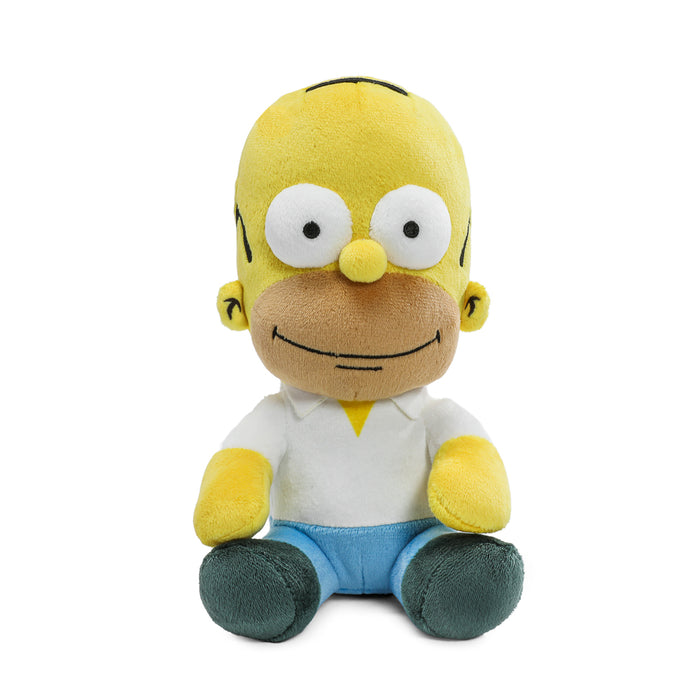 Homer Simpson plush toy from The Simpsons Phunny collection, soft and cuddly character plush for fans and collectors.