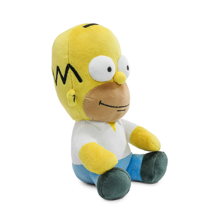 Set of five The Simpsons Homer Phunny plush toys featuring the iconic Homer Simpson character from the popular animated series.