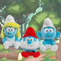 Set of The Smurfs plush toys featuring Smurfette, Papa Smurf, and Clumsy Smurf from the Phunny Plush Bundle.