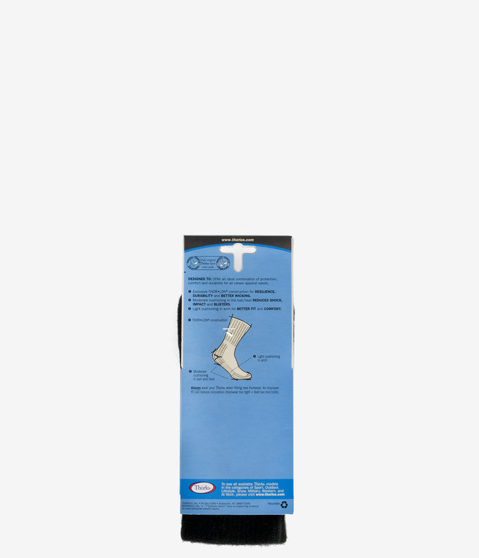Thorlo WGX Uniform Crew Socks - Black