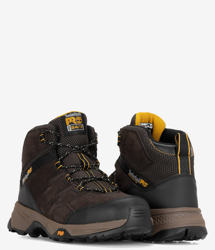 Timberland PRO Switchback LT Steel Toe SD10 Work Boot - Brown/Yellow