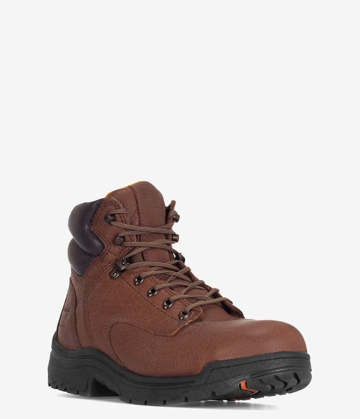 Timberland PRO Titan 6" Alloy Safety Toe Work Boot - Coffee