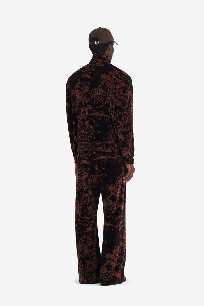 CLAIRE TABOURET + ETUDES STUDIO TRACKJACKET DARK BROWN 5