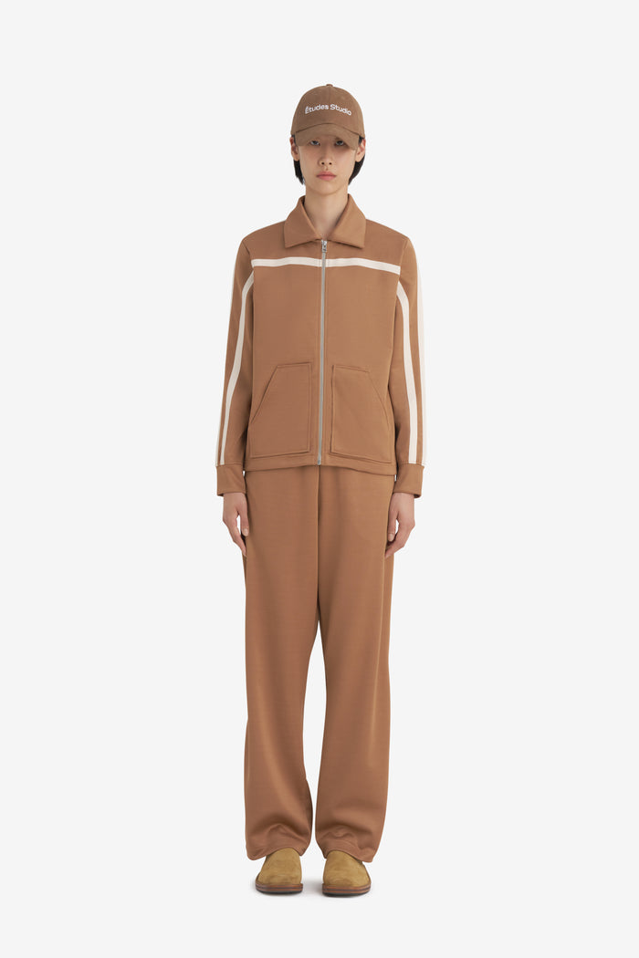 TRACKSUIT JACKET XXS / CAMEL