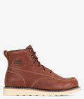 Trade Street Foundation Wedge Steel Toe Work Boot - Brown