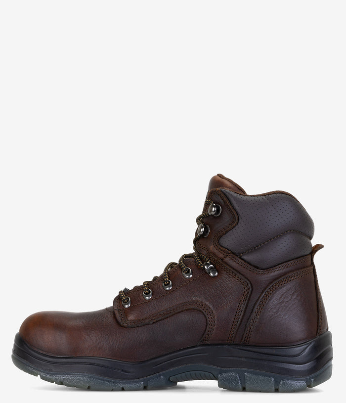 Trade Street Keystone 6" Composite Toe Waterproof Boot - Brown