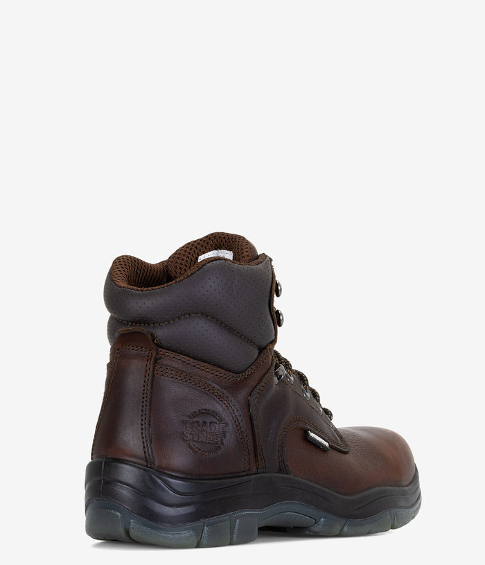 Trade Street Keystone 6" Composite Toe Waterproof Boot - Brown