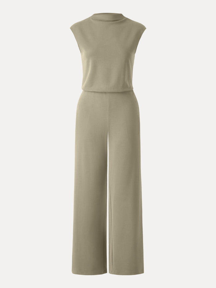 OGLmove Travel-Friendly Easy-to-Take-Off Jumpsuit Desert Sage XS