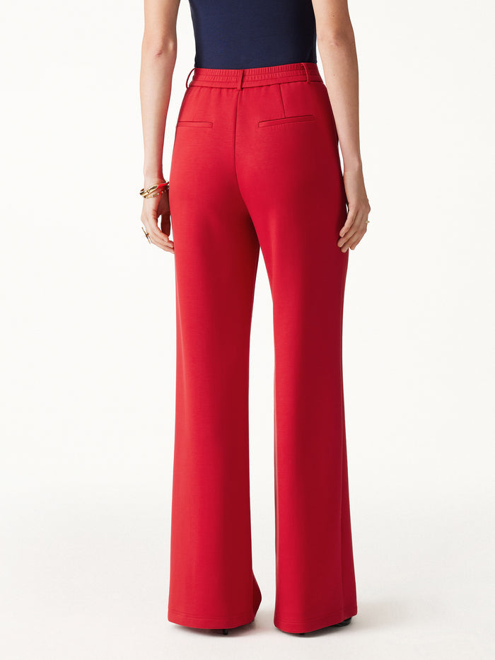 OGLmove TravelEase Lyocell High-Rise Wide Leg Pants with Pockets