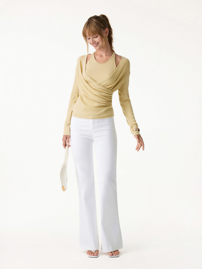 OGLmove Two-Piece Set Cami with Surplice Top