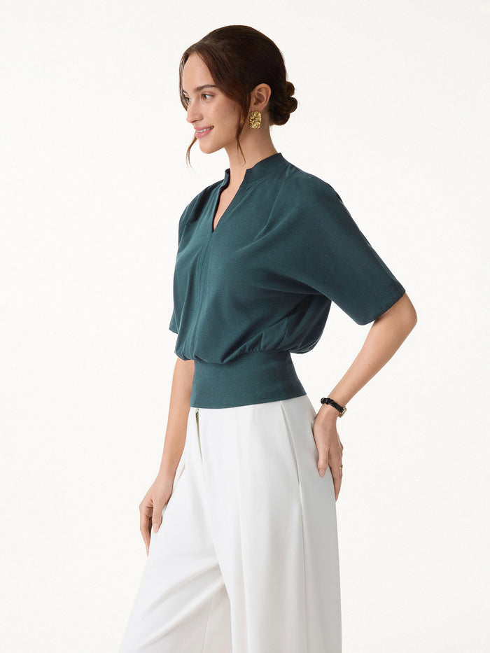 OGLmove V-Neck Short Sleeve Top