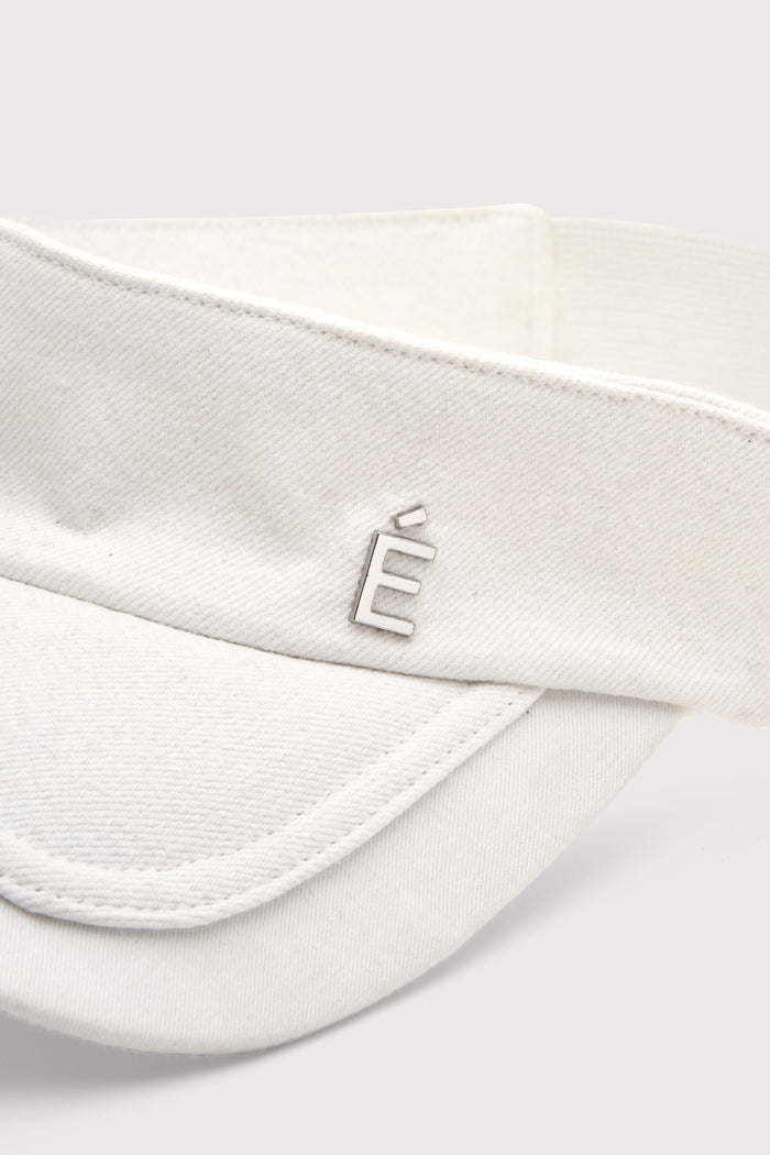 ÉTUDES VISOR DENIM WHITE HATS 3