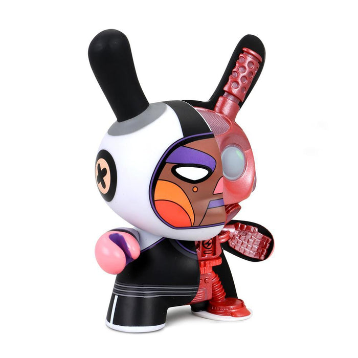 VOID 5" Mecha Half-Ray Android Dunny by Dirty Robot, Create Edition, featuring a detailed, robotic design on a stylized Dunny figure.