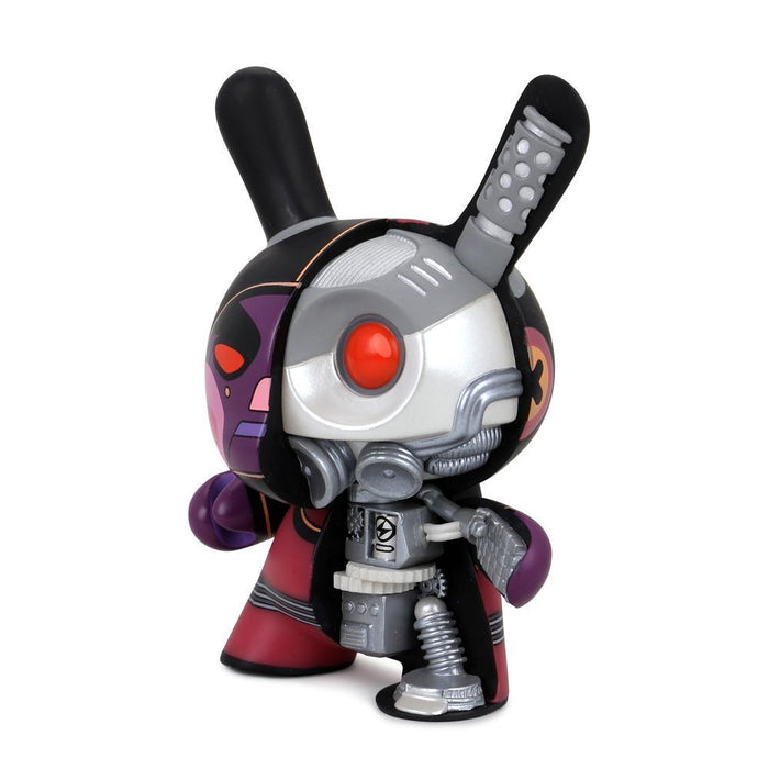 Void 5" Mecha Half-Ray Android Dunny by Dirty Robot, Destroy Edition featuring futuristic robot design and detailed sculpting.