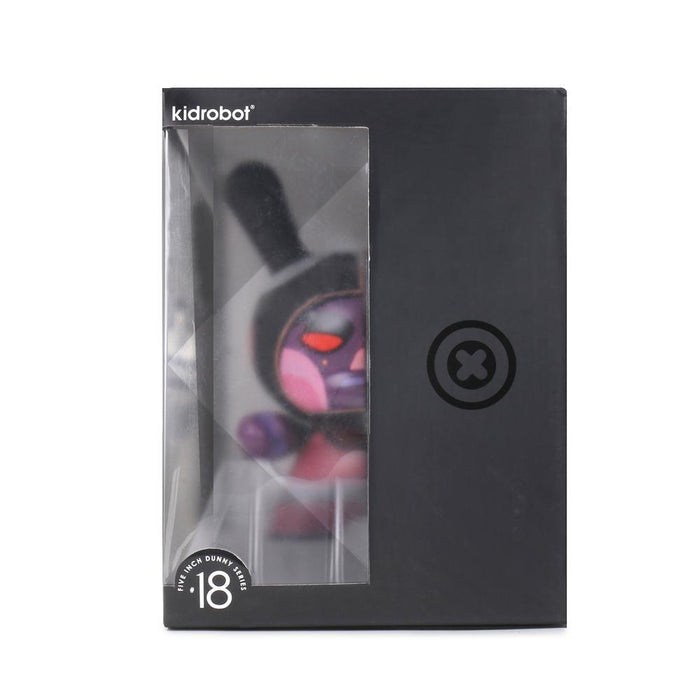 Void 5-inch Mecha Half-Ray Android Dunny by Dirty Robot, Destroy Edition, featuring a detailed futuristic robot design.