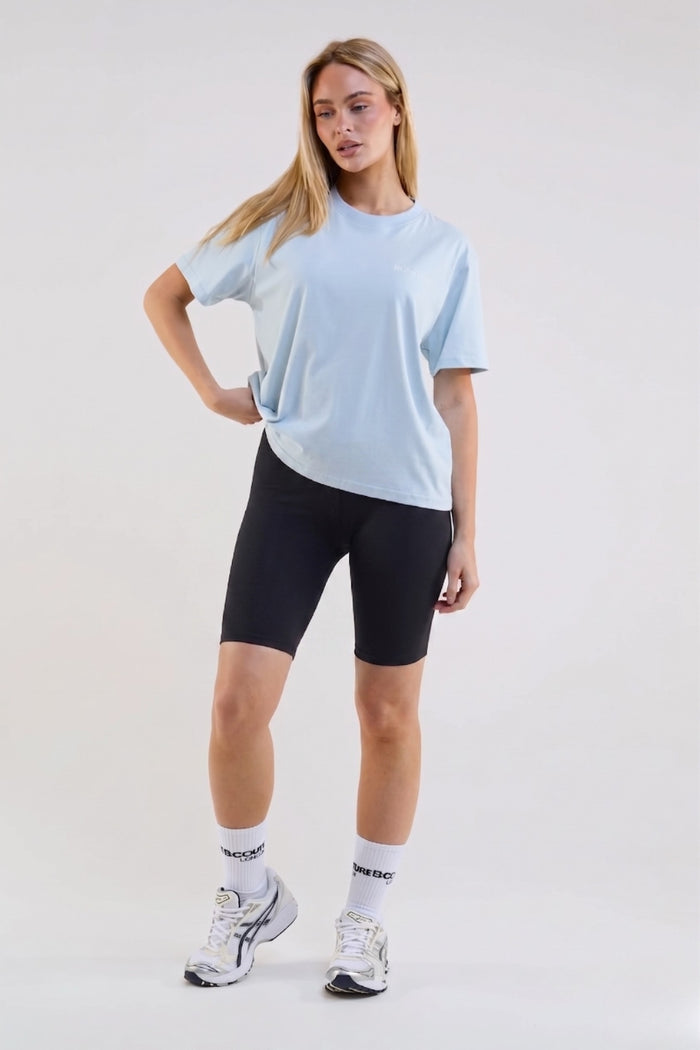 VXN Cycling Shorts, Hoodie & T-Shirt Set - Blue/Black