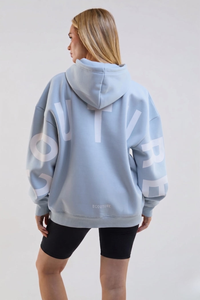 VXN Cycling Shorts, Hoodie & T-Shirt Set - Blue/Black