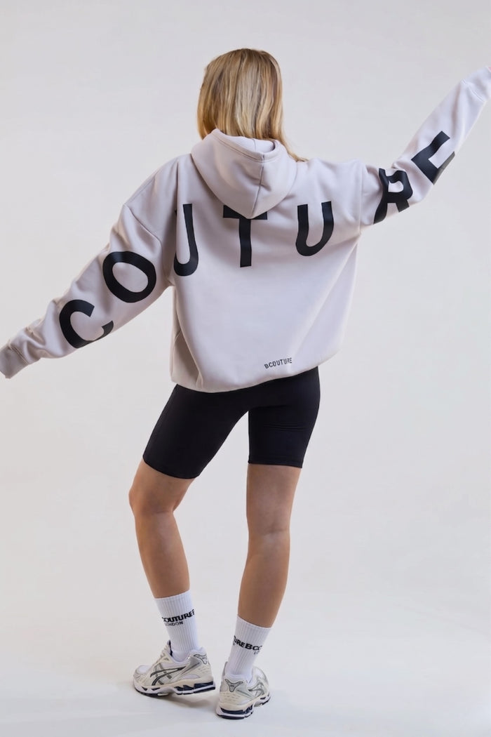 VXN Cycling Shorts, Hoodie & T-Shirt Set - Stone/Black
