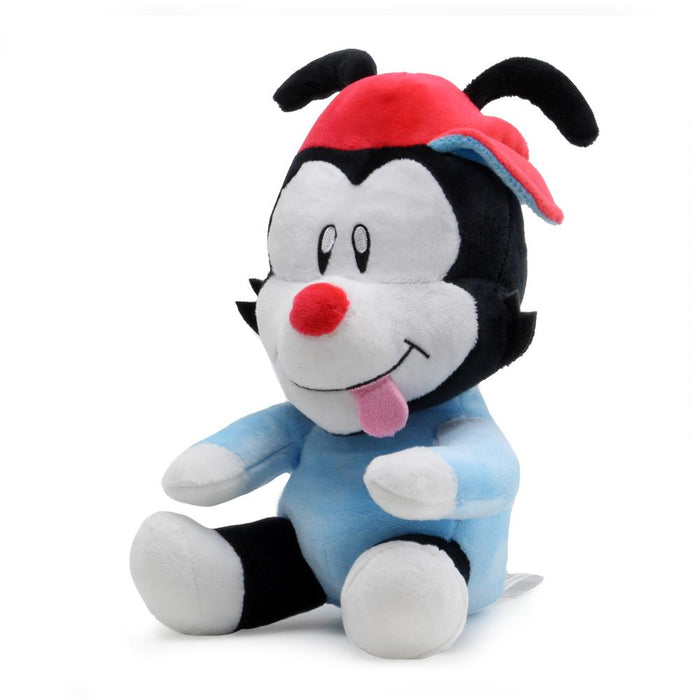 Wakko Animaniacs Phunny Plush by Kidrobot showing a soft, colorful plush toy of Wakko from Animaniacs cartoon series.