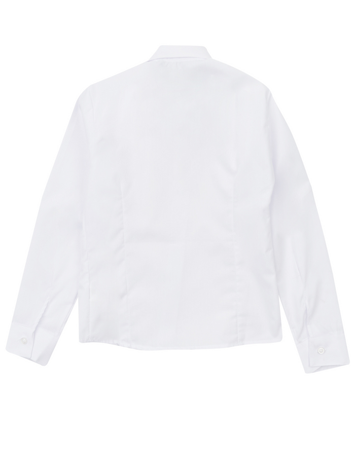 White Collared Dress Shirt by Kids Couture Mia Belle Girls