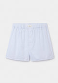Blue Graph Check Boxer Shorts, Boxer Shorts - SIRPLUS