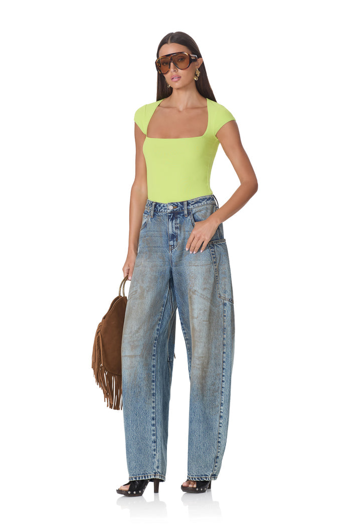 Winona Top - Wild Lime
