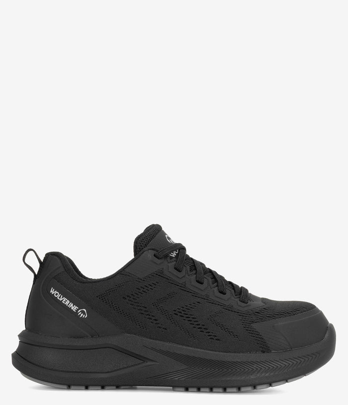 Wolverine Bolt DuraShocks Knit CarbonMax Work Shoe - Black