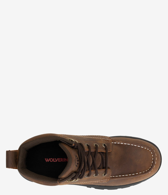 Wolverine Carlsbad 6" Moc-Toe Work Boot - Sudan Brown