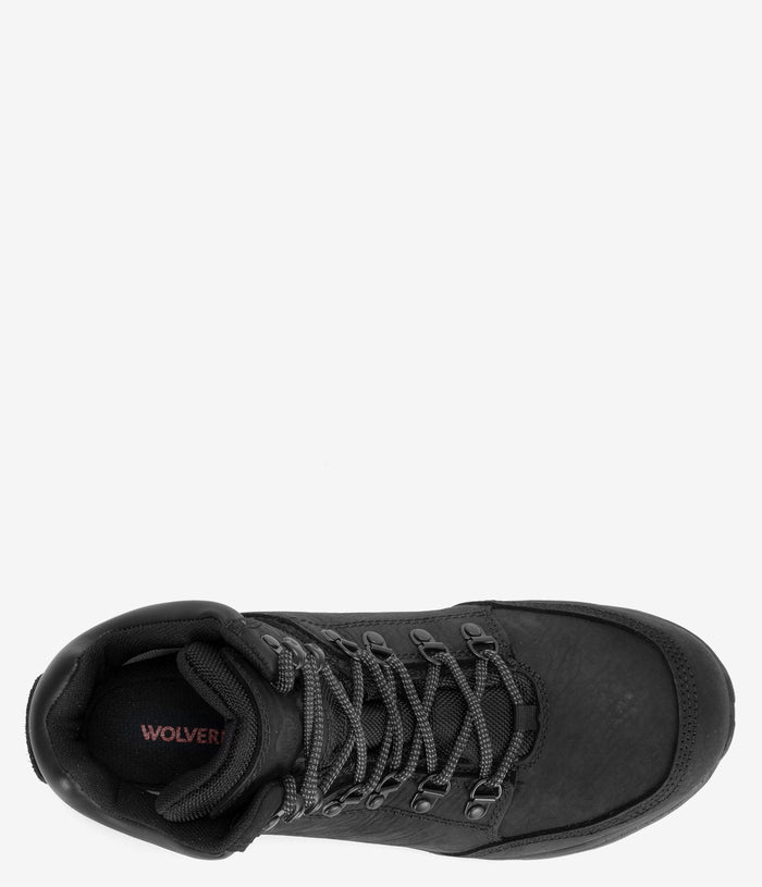 Wolverine Grayson Safety Toe Waterproof Boot - Black