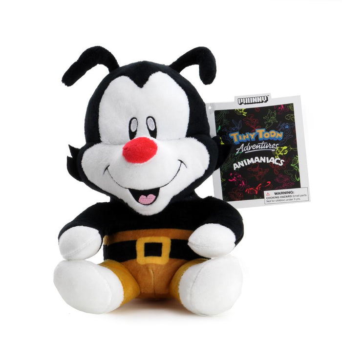 Yakko Animaniacs Phunny Plush by Kidrobot featuring soft fabric and detailed character design from the Animaniacs series.