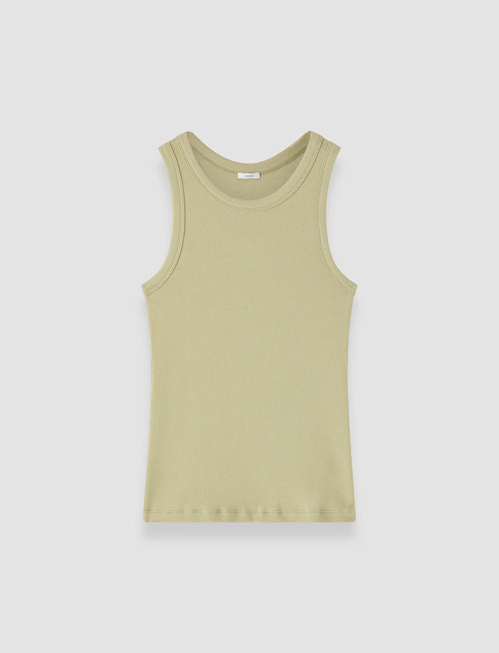 Yeux Cotton Rib Vest