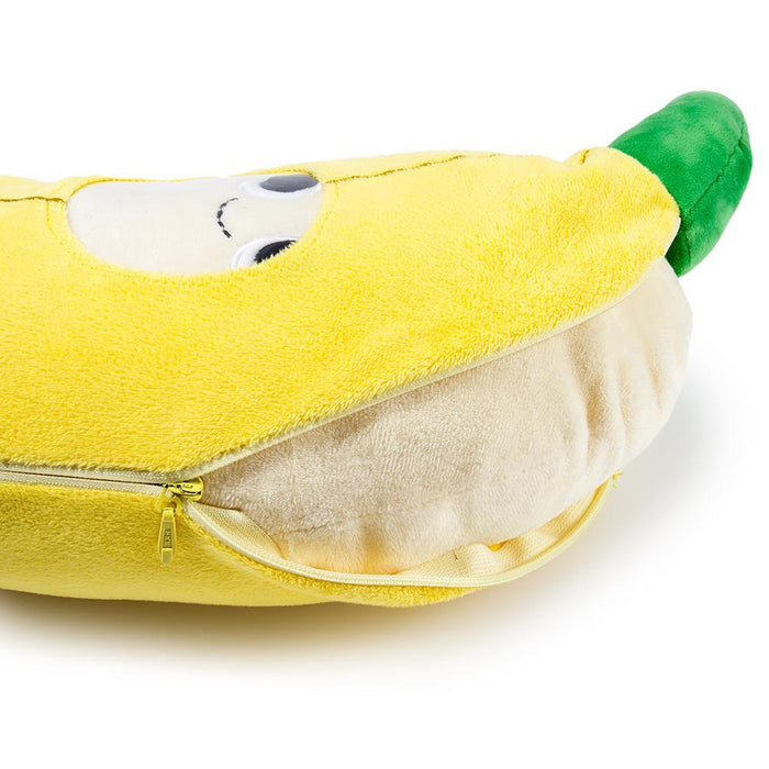 Yummy World Bruce the Banana interactive plush toy by Kidrobot, soft and colorful banana character plush for kids.