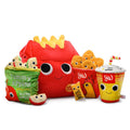 Yummy World Camille the Yummy Meal XL plush toy by Kidrobot, soft and interactive with colorful, detailed character design.